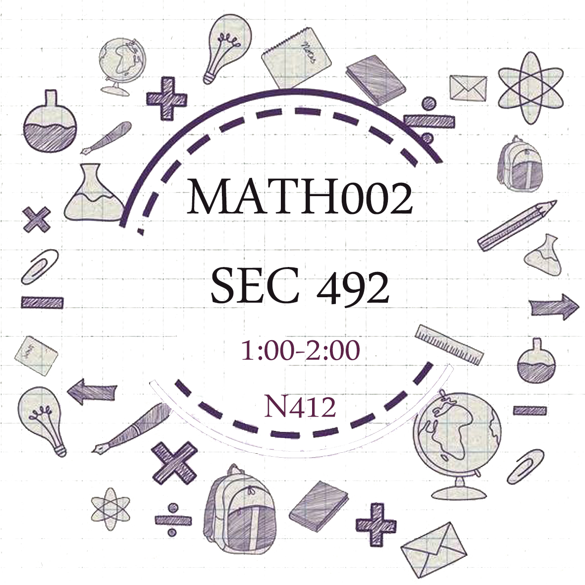 Preparatory Mathematics II ( MATH002 - Section  492 )